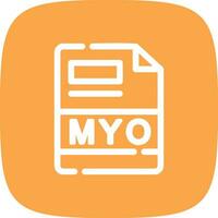 MYO Creative Icon Design vector