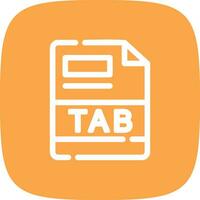 TAB Creative Icon Design vector