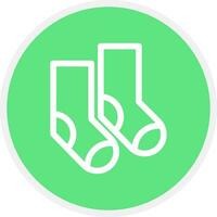 Socks Creative Icon Design vector