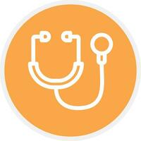 Stethoscope Creative Icon Design vector