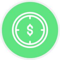 Money Hour Creative Icon Design vector