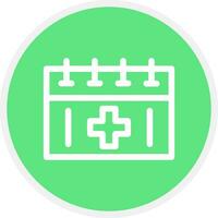 Calendar Creative Icon Design vector
