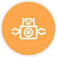 Robot Creative Icon Design vector
