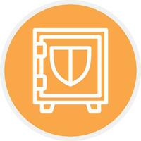 Secure Creative Icon Design vector