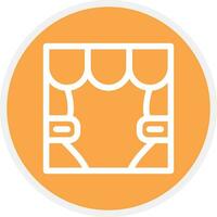 Stage Creative Icon Design vector
