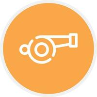 Whistle Creative Icon Design vector