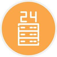 Data Center Creative Icon Design vector