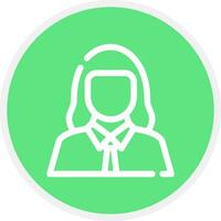 Lawyer Creative Icon Design vector