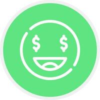 Greedy Creative Icon Design vector