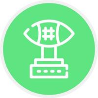 Trophy Creative Icon Design vector