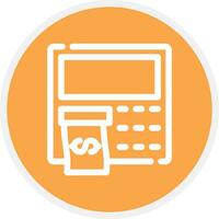 Atm Creative Icon Design vector