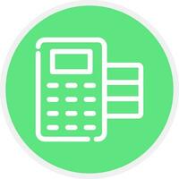 POS Terminal Creative Icon Design vector