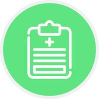 Checkup Creative Icon Design vector