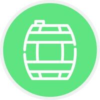 Barrel Creative Icon Design vector