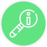 Search Creative Icon Design vector