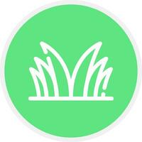 Grass Creative Icon Design vector