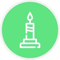 Candle Creative Icon Design vector