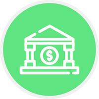 Bank Creative Icon Design vector