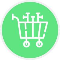 Cart Creative Icon Design vector