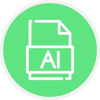 diseño de icono creativo de archivo ai vector