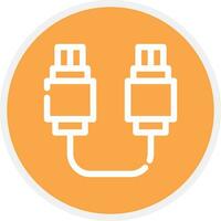 Usb Connection Creative Icon Design vector