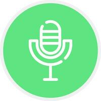 Microphone Creative Icon Design vector