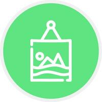 Frame Creative Icon Design vector