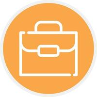 Briefcase Creative Icon Design vector