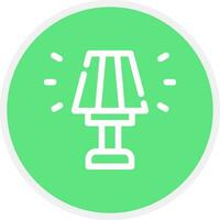 Lamp Creative Icon Design vector