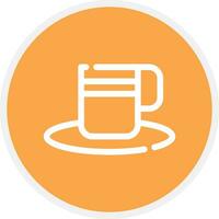 Hot Drink Creative Icon Design vector