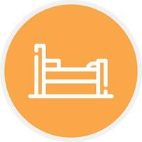 diseño de icono creativo de cama vector