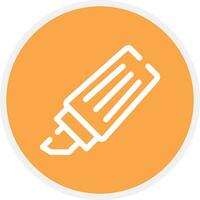 Highlighter Creative Icon Design vector