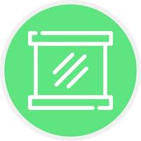 Mirror Creative Icon Design vector