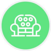Sofa Creative Icon Design vector