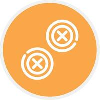 Buttons Creative Icon Design vector