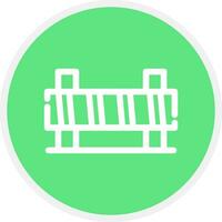 Barrier Creative Icon Design vector