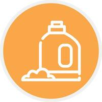 Detergent Creative Icon Design vector