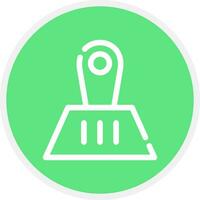 Garbage Picker Creative Icon Design vector
