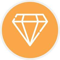 Diamond Creative Icon Design vector