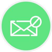 Email Block Creative Icon Design vector
