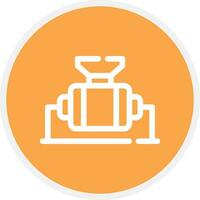 Crusher Creative Icon Design vector