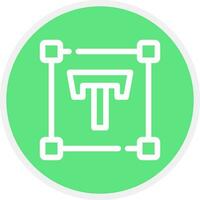 Font Editor Creative Icon Design vector