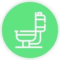 Toilet Creative Icon Design vector