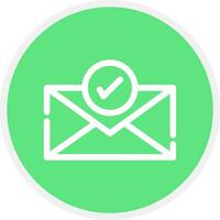 Email Creative Icon Design vector