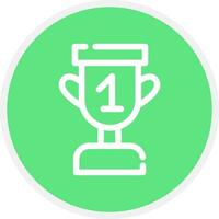Trophy Creative Icon Design vector