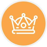 Crown Creative Icon Design vector