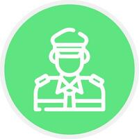 Captain Creative Icon Design vector