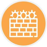 Barbed Wire Creative Icon Design vector