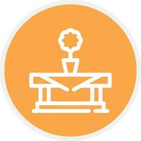 Table Creative Icon Design vector