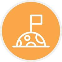 Lunar Creative Icon Design vector